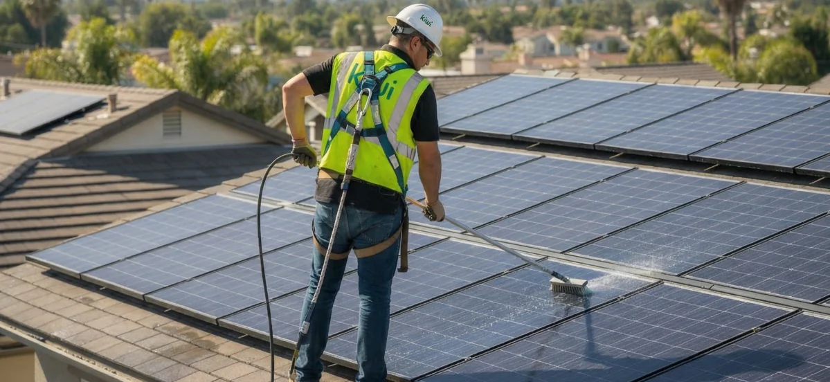 Solar Panel Cleaning service in San Diego